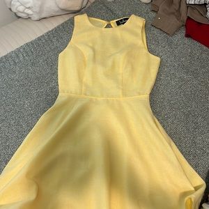 yellow dress, extra small,